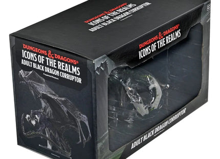 Gamers Guild AZ WizKids Dungeons & Dragons: Icons of the Realms - Adult Black Dragon (Pre-Order) AGD