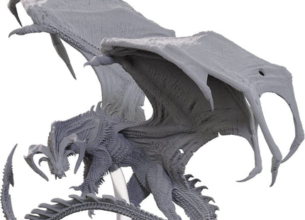 Gamers Guild AZ WizKids Dungeons & Dragons: Nolzur's Marvelous Unpainted Miniatures - Adult Black Dragon (Pre-Order) AGD