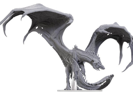 Gamers Guild AZ WizKids Dungeons & Dragons: Nolzur's Marvelous Unpainted Miniatures - Adult Black Dragon (Pre-Order) AGD