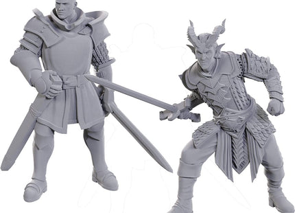 Gamers Guild AZ WizKids Dungeons & Dragons: Nolzur's Marvelous Unpainted Miniatures - Special BG3 Edition: Ulder Ravengard & Zevlor (Pre-Order) AGD