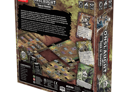 Gamers Guild AZ WizKids Dungeons & Dragons: Onslaught: Tomb of Horrors: Maps & Monsters Expansion (Pre-Order) AGD
