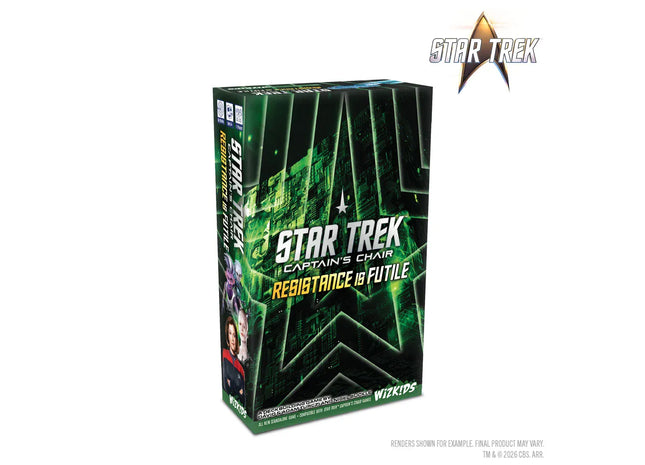 Gamers Guild AZ WizKids Star Trek Captain's Chair: Resistance Is Futile (Pre-Order) AGD