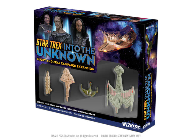 Gamers Guild AZ WizKids Star Trek Into the Unknown: Glory and Zeal Expansion (Pre-Order) AGD