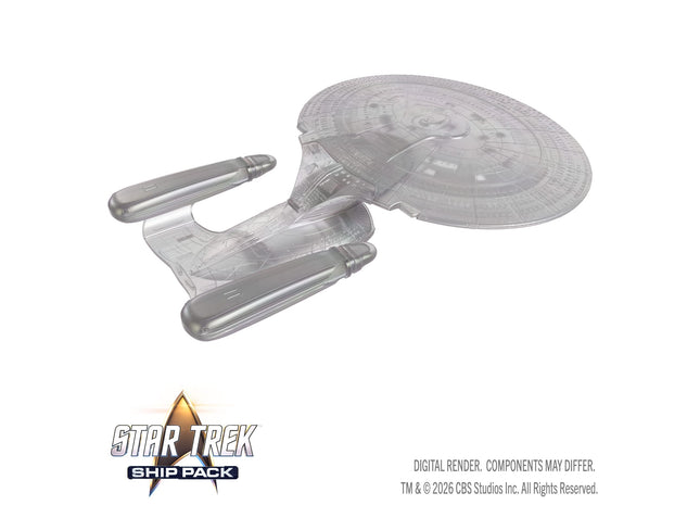 Gamers Guild AZ WizKids Star Trek Ship Pack: U.S.S. Enterprise - 60th Anniversary Edition (Pre-Order) Southern Hobby