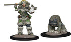 Gamers Guild AZ WizKids WZK73314 Wizkids Minis: Wardlings- Girl Druid & Stone Creature Southern Hobby