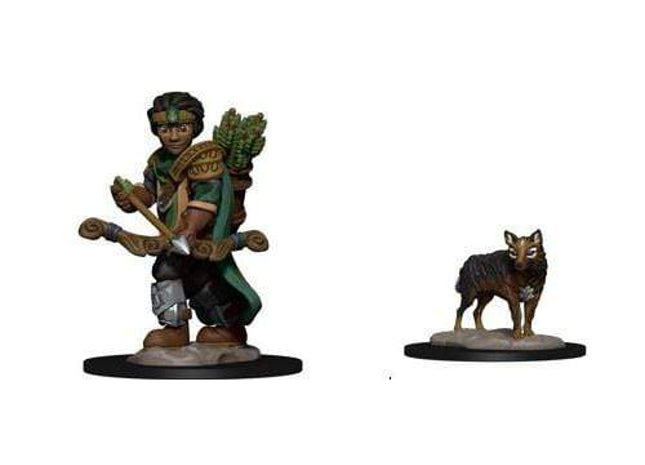 Gamers Guild AZ WizKids WZK73316 Wizkids Minis: Wardlings- Boy Ranger & Wolf Southern Hobby