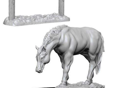 Gamers Guild AZ WizKids WZK73862 Wizkids Minis: Deep Cuts Wave 10- Horse & Hitch Southern Hobby