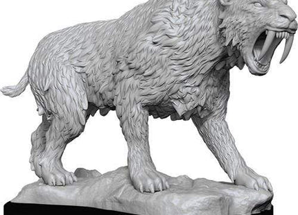 Gamers Guild AZ WizKids WZK90272 Wizkids Minis: Deepcuts Wave 14- Saber-Toothed Tiger Southern Hobby