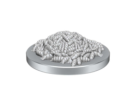 Gamers Guild AZ WizKids WZK90855 Dungeons & Dragons: Nolzur's Marvelous Miniatures - Swarm of Rot Grubs & Rot Grub Victim (Pre-Order) ACD Distribution