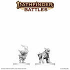 Gamers Guild AZ WizKids WZK90866: Pathfinder Battles Deep Cuts Unpainted Miniatures - Goblin Commando & Goblin Dog (Pre-Order) AGD