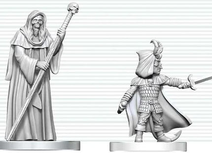 Gamers Guild AZ WizKids WZK90890 D&D Nolzur's Marvelous Miniatures: Cultist of Bhaal & Cultist of Myrkul (Pre-Order) Southern Hobby