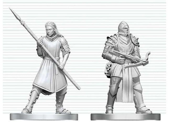 Gamers Guild AZ WizKids WZK90894 D&D Nolzur's Marvelous Miniatures: Town Guards (Pre-Order) Southern Hobby