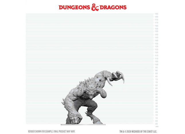 Gamers Guild AZ WizKids WZK90911: D&D Nolzur's Marvelous Miniatures: Goristro (Pre-Order) AGD