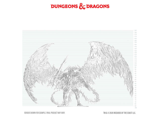 Gamers Guild AZ WizKids WZK90912: D&D Nolzur's Marvelous Miniatures: Balor (Pre-Order) AGD