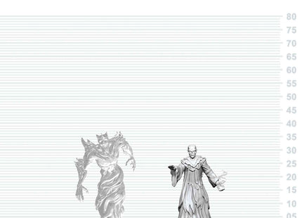 Gamers Guild AZ WizKids WZK90915: D&D Nolzur's Marvelous Miniatures: Ghast Gravecaller & Wraith (Pre-Order) AGD
