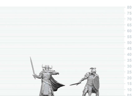 Gamers Guild AZ WizKids WZK90917: D&D Nolzur's Marvelous Miniatures: Death Knight & Death Knight Aspirant (Pre-Order) AGD