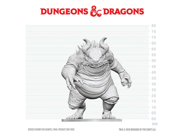 Gamers Guild AZ WizKids WZK90922: D&D Nolzur's Marvelous Miniatures: Hezrou (Pre-Order) AGD