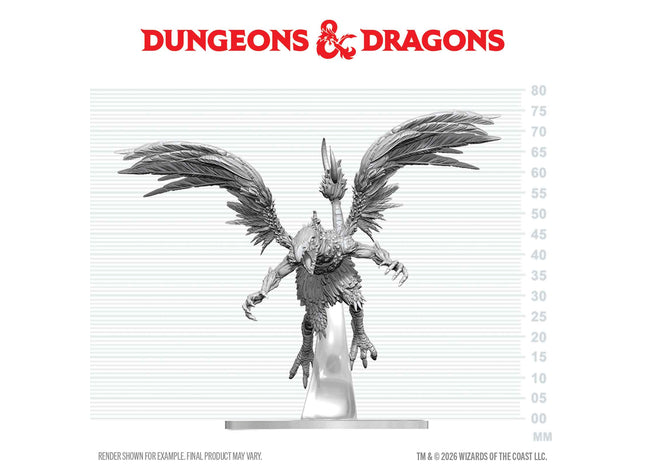 Gamers Guild AZ WizKids WZK90923: D&D Nolzur's Marvelous Miniatures: Vrock (Pre-Order) AGD