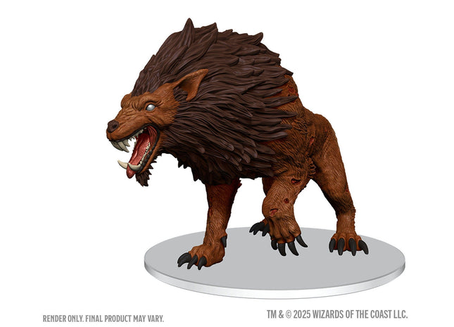 Gamers Guild AZ WizKids WZK96396 D&D Icons of the Realm: Dire Worg (Pre-Order) AGD