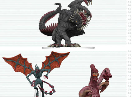 Gamers Guild AZ WizKids WZK96412 D&D Icons of the Realms: Maddening Monsters of Ravenloft (Pre-Order) ACD Distribution