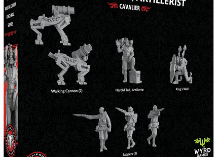 Gamers Guild AZ Wyrd Miniatures Malifaux 4th Edition: Harold Tull, Artillerist (Pre-Order) AGD