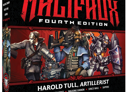 Gamers Guild AZ Wyrd Miniatures Malifaux 4th Edition: Harold Tull, Artillerist (Pre-Order) AGD