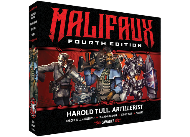 Gamers Guild AZ Wyrd Miniatures Malifaux 4th Edition: Harold Tull, Artillerist (Pre-Order) AGD
