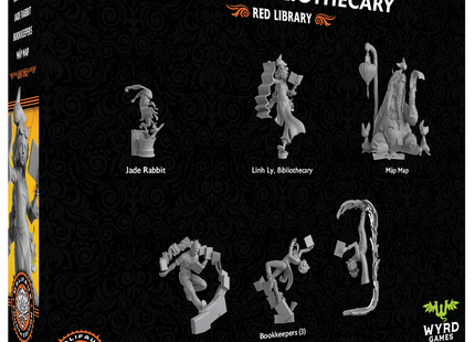 Gamers Guild AZ Wyrd Miniatures Malifaux 4th Edition: Linh Ly, Bibliothecary (Pre-Order) AGD