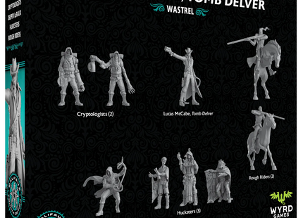 Gamers Guild AZ Wyrd Miniatures Malifaux 4th Edition: Lucas McCabe, Tomb Delver (Pre-Order) AGD