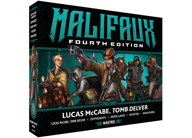 Gamers Guild AZ Wyrd Miniatures Malifaux 4th Edition: Lucas McCabe, Tomb Delver (Pre-Order) AGD