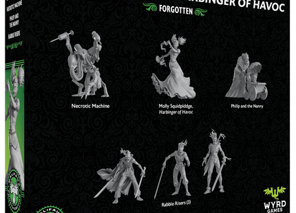 Gamers Guild AZ Wyrd Miniatures Malifaux 4th Edition: Molly Squidpiddge, Harbinger of Havoc (Pre-Order) AGD