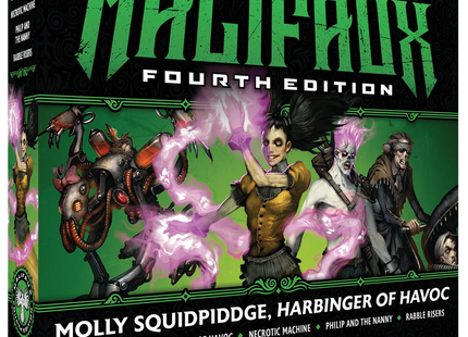 Gamers Guild AZ Wyrd Miniatures Malifaux 4th Edition: Molly Squidpiddge, Harbinger of Havoc (Pre-Order) AGD