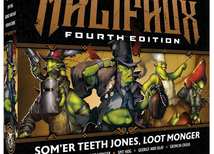 Gamers Guild AZ Wyrd Miniatures Malifaux 4th Edition: Som’er Teeth Jones, Loot Monger (Pre-Order) AGD