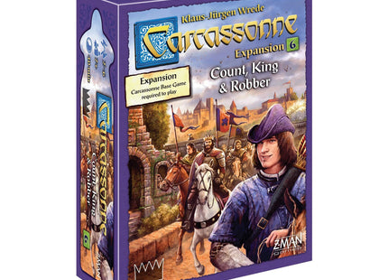 Gamers Guild AZ Z-Man Games Carcassonne: Expansion 6 - Count, King & Robber Asmodee