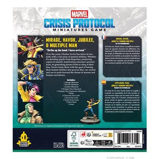 Marvel: Crisis Protocol - Mirage, Havok, Jubilee & Multiple Man (Pre-Order)