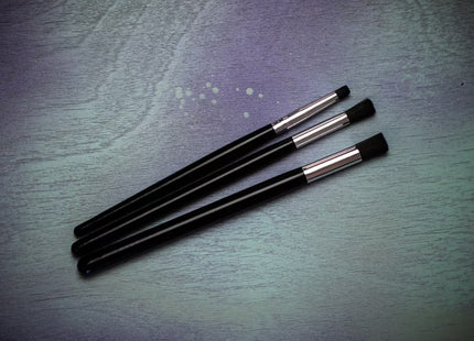 Gamers Guild AZ Ghost Brush Ghost Brush - Maxton Black 3 Dry Brush Set Ghost Brush