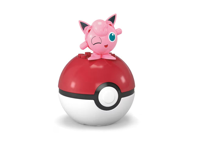 Gamers Guild AZ Mattel Pokemon: Mega Construx Poke Ball Toy Kit - Jigglypuff (Pre-Order) Discontinue