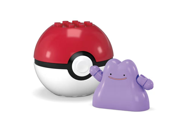 Gamers Guild AZ Mattel Pokemon: Mega Construx Poke Ball Toy Kit - Ditto (Pre-Order) Discontinue