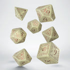 Elvish Shimmering Beige & Copper Jumbo Dice Set