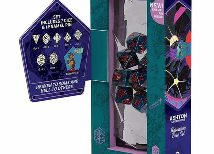 Sirius Dice: Bells Hells Adventure Dice - Ashton Greymore (Pre-Order)