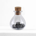 Gamers Guild AZ HYMGHO HYMGHO Dice: HY00403  - Unseelie Mini Metal RPG Dice Set - Gunmetal HYMGHO