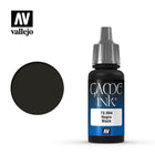 Gamers Guild AZ Vallejo Vallejo: Game Ink 72.094 Black HobbyTyme